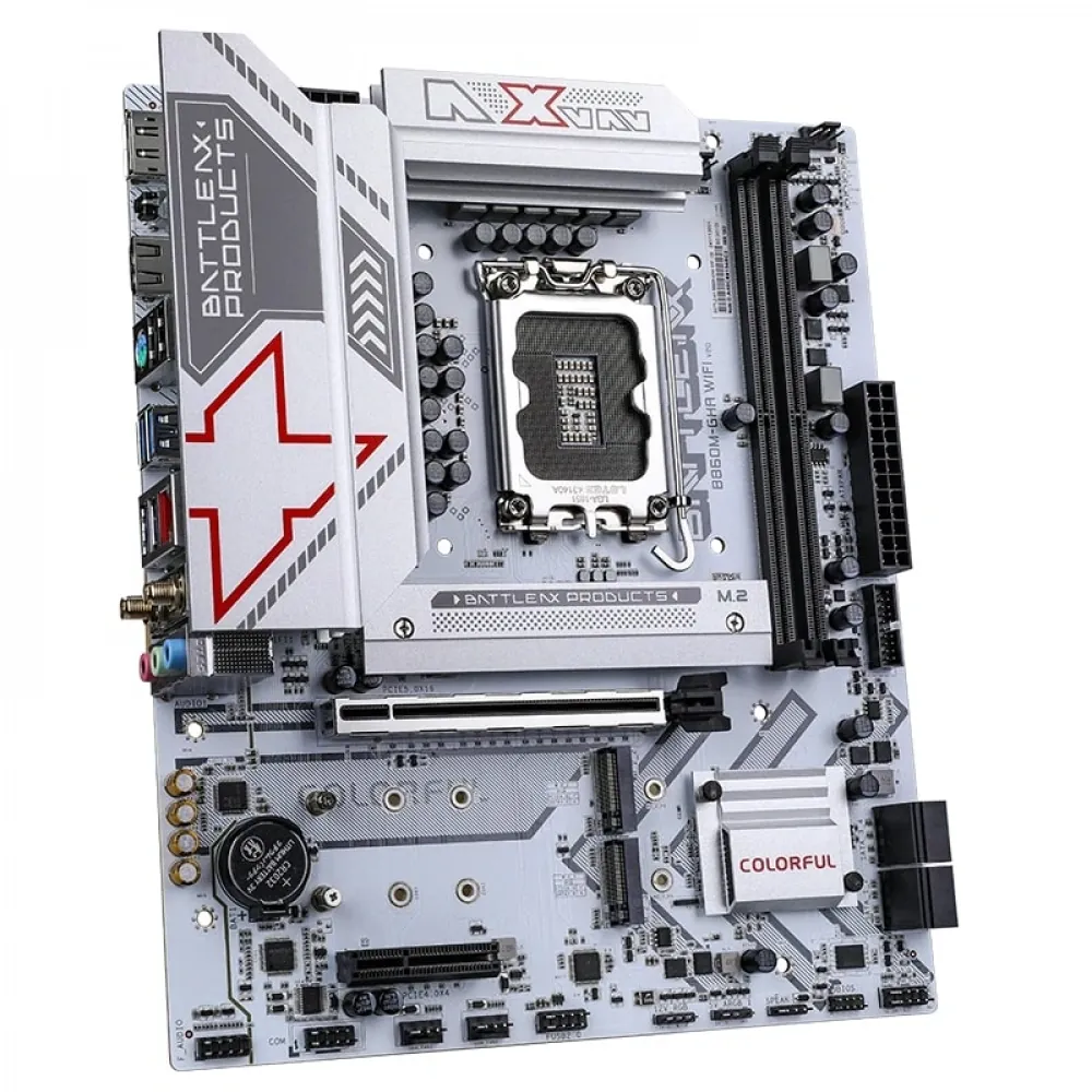 Anakart Colorful Battle-AX B860M-Gha Wifi V20 DDR5 7600MHz mATX 1851 2
