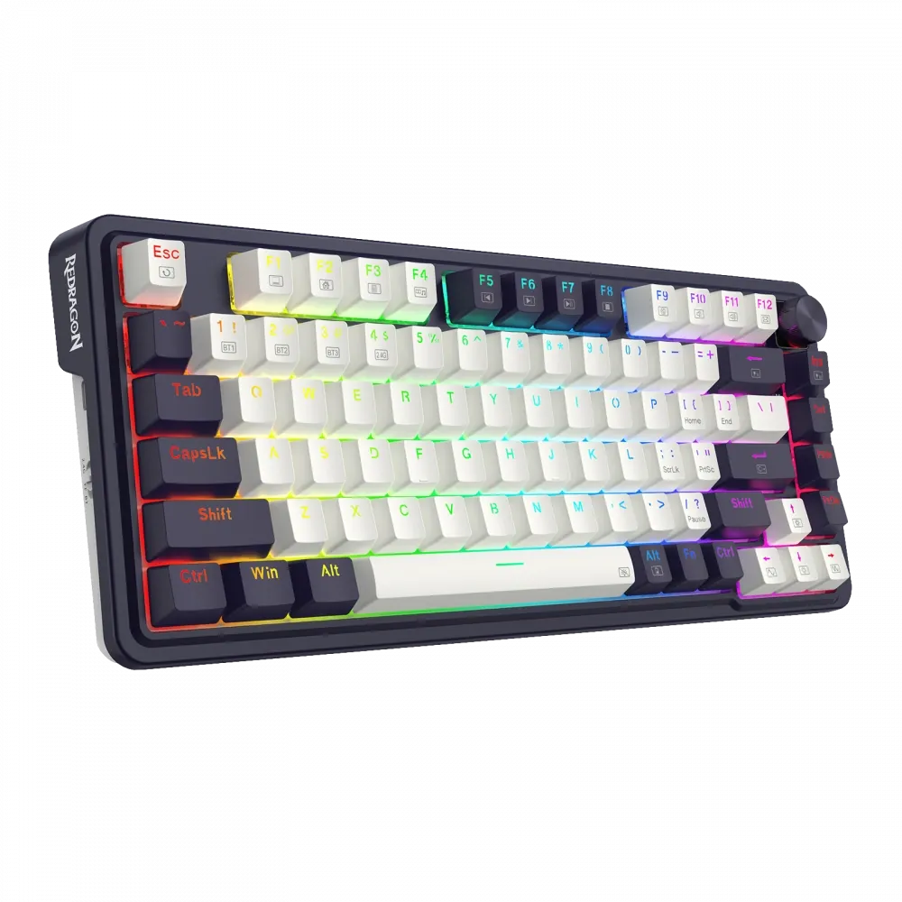 Redragon Ucal Pro K673WB-RGB-PRO Siyah Kablosuz Tr Layout 2