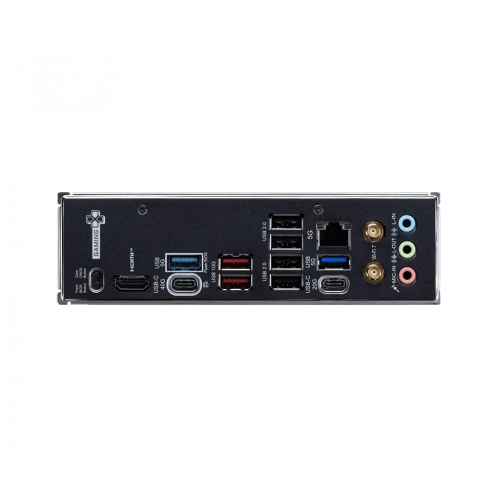 Anakart Msi Gaming Plus X870E Wifi Ddr5 8200+(Oc)Mhz AM5 Atx