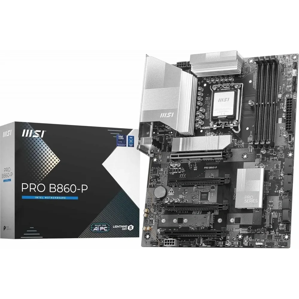 Anakart Msi PRO B860-P DDR5 8800+(OC)MHz Atx 1851 2
