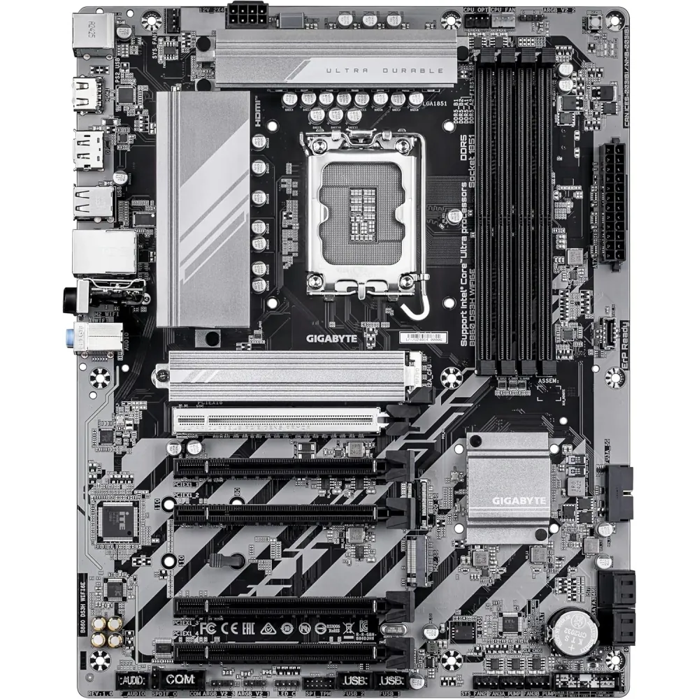 Anakart Gigabyte B860M Ds3H Wifi 6E Soket 1851p thumbnail 3
