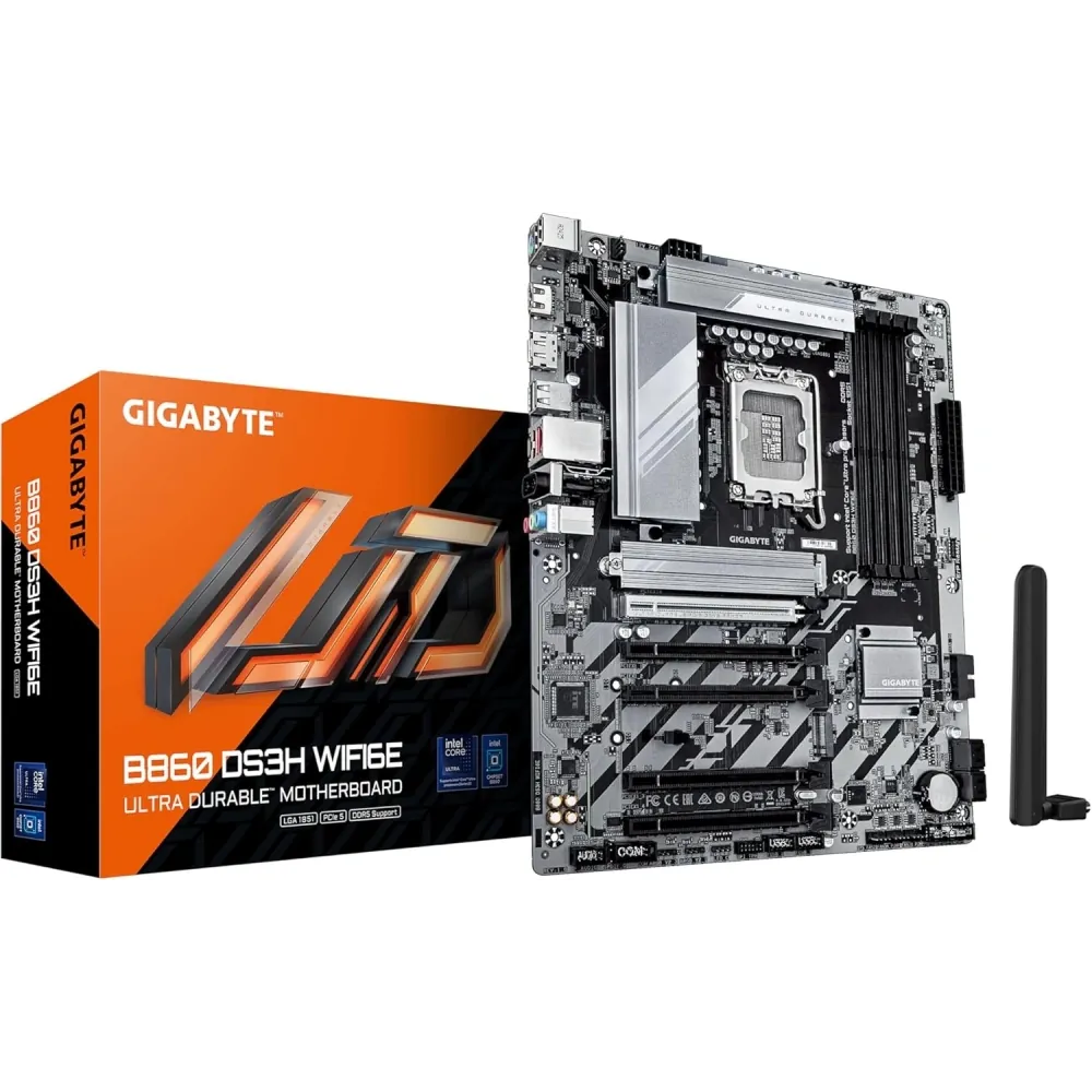 Anakart Gigabyte B860M Ds3H Wifi 6E Soket 1851p 3