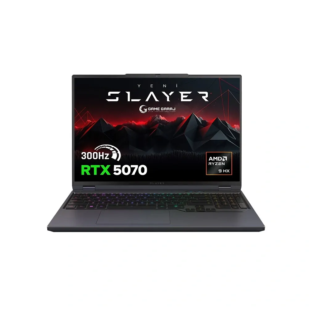 GameGaraj Slayer R9T-5070C1 R9-8945HX 32GB DDR5 1TB Ssd RTX5070 16" 4