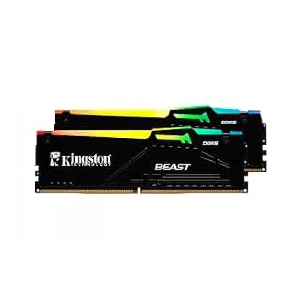 Bellek Kingston Beast 64GB(2x32) 6400MTs CL32 KF564C32BBEAK2/64TR DDR5