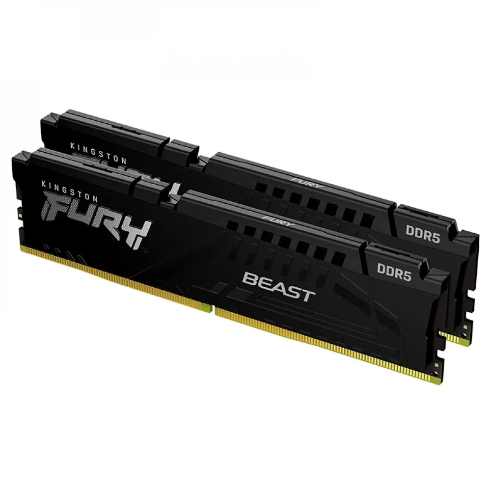 Bellek Kingston Beast 64GB(2x32) 6400MT/s CL32 KF564C32BBEK2-64 DDR5
