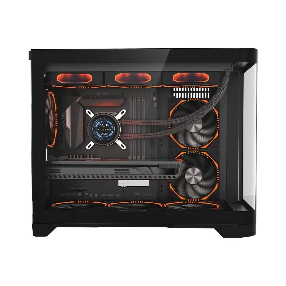 1St Player Uview Uv6 Siyah 750W 80+ Silver Atx 3.1 Argb 3X12Cm Fan 3