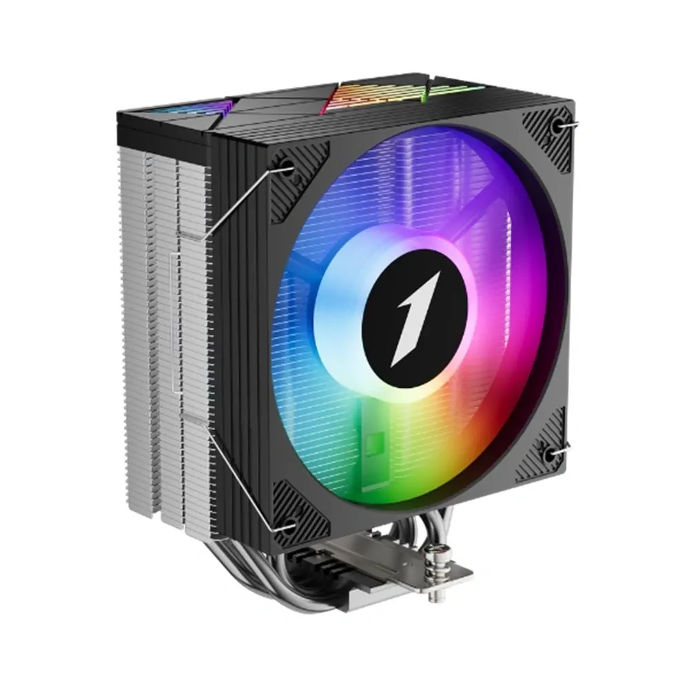 1St Player Cryo Cy12L Siyah 120Mm Argb 4Pin Pwm Am4,Am5/Lga1851-1700 3