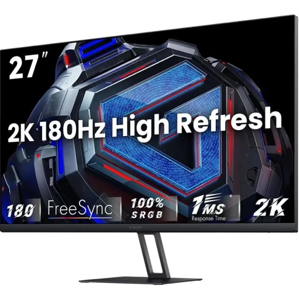 Monitör Xiaomi G27Qi P27QCA-RGGL 27" 180Hz 1ms 2K QHD Ips