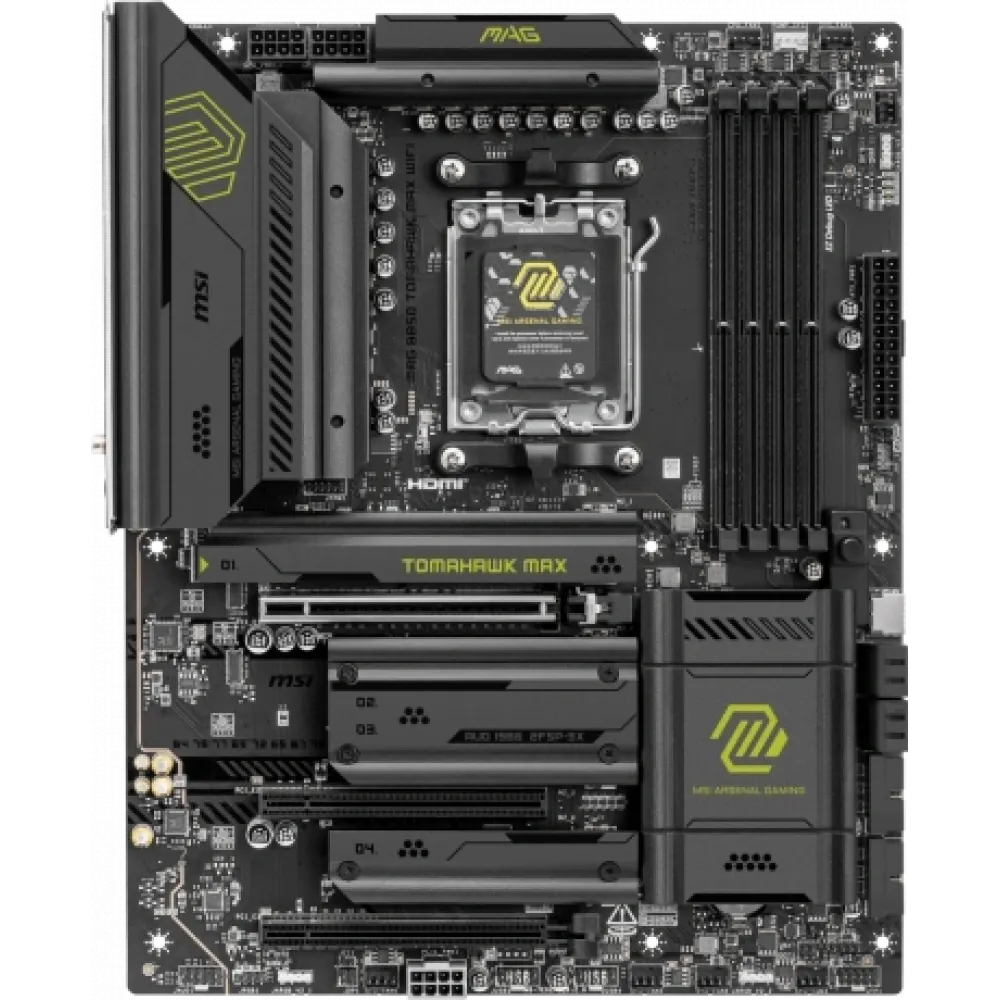 Msi Mag B850 Tomahawk Max Wifi Ddr5 8400Mhz(Oc) Hdmi Am5 2