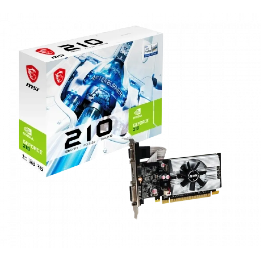 Ekran Kartı Msi N210-1GD3/LP 64Bit 1GB DDR3 Vga Dvi Hdmi 2