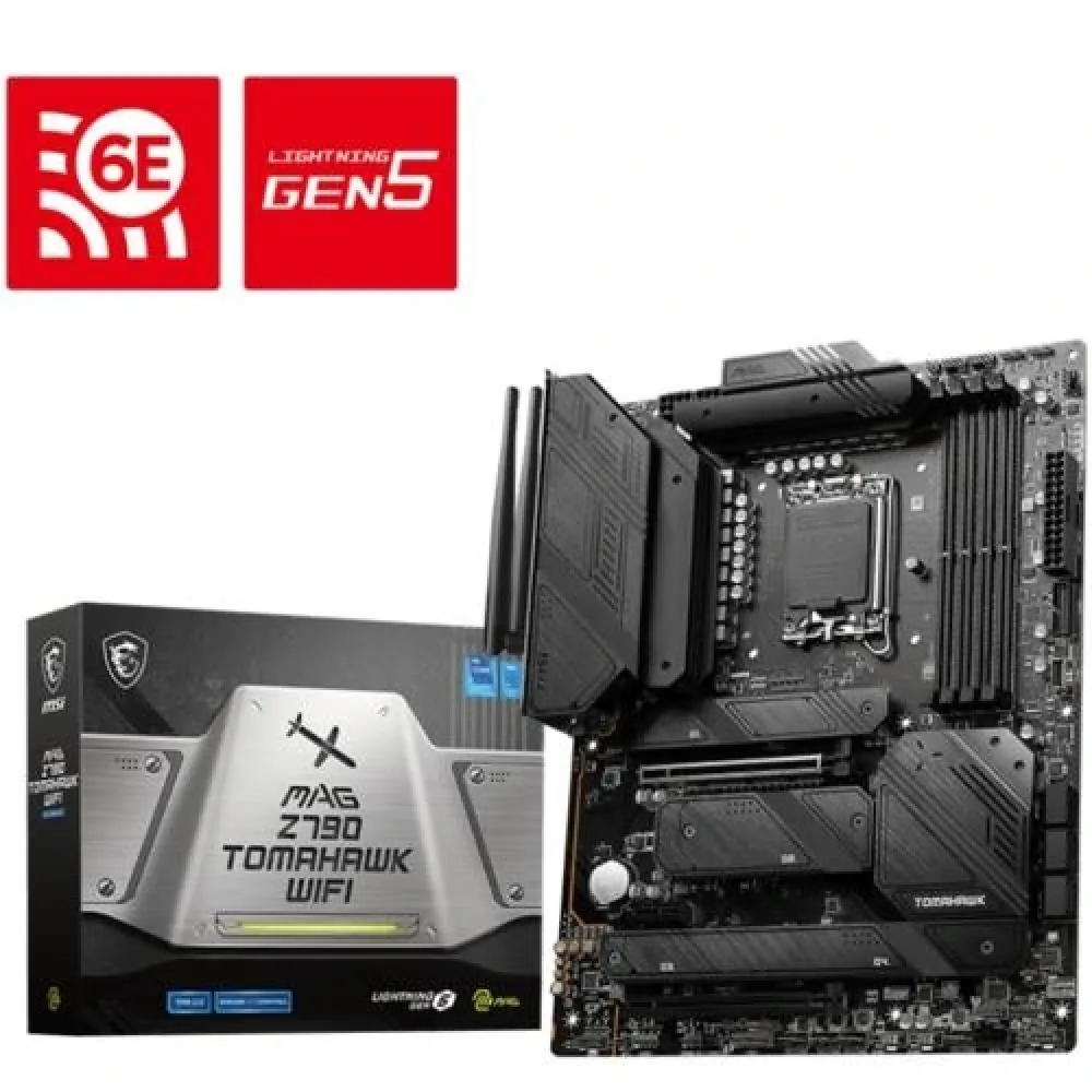Anakart Msi Mag Z790 Tomahawk Wifi 6e Ddr5 S+V+Gl 1700P 2