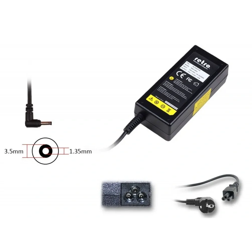 ADAPTOR DCA-CP079 19V 2.1A 40W 1.35mm3.5mm