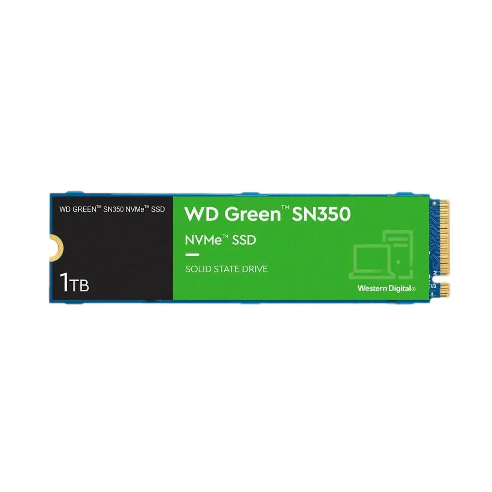 Ssd Wd Green 1Tb Sn350 M.2 Nvme Wds1000G2 3200/2500Mbps