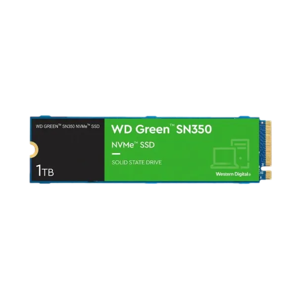 Ssd Wd Green 1Tb Sn350 M.2 Nvme Wds1000G2 3200/2500Mbps