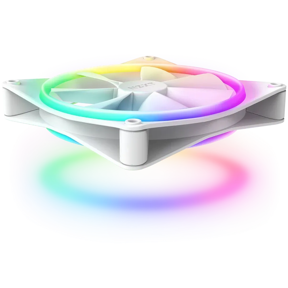 Nzxt F140 RGB 140mm RGB Fans Twin White