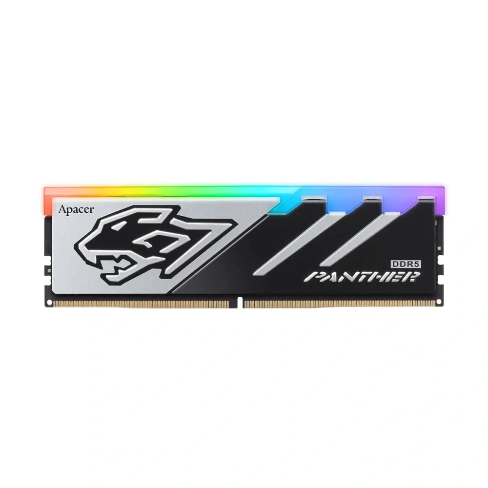 Bellek Apacer Panther RGB 16GB 6200MHz CL40 DDR5 Gaming