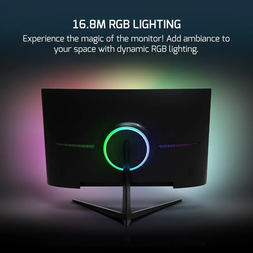 Monitor GamePower 24" Vivid F10 Curved 120Hz 1ms 3