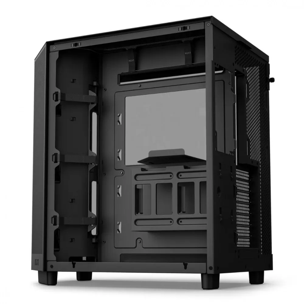 Nzxt H6 Flow CC-H61FB-01 Siyah ATX Mid Tower 2