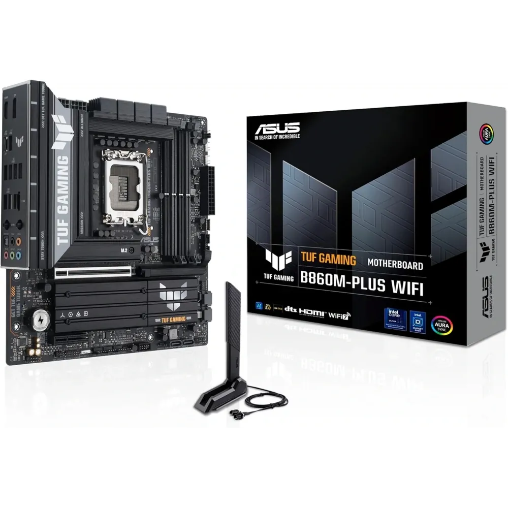 Asus Tuf Gaming B860M-PLUS WiFi DDR5 Dp Hdmi Matx LGA1851 3