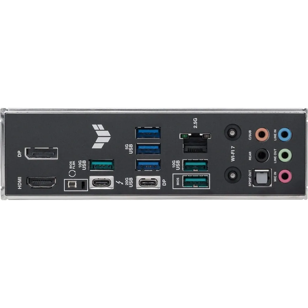 Asus Tuf Gaming Z890-Plus WiFi DDR5 4xM2 USB3.2 RGB LAN ATX LGA1851 3