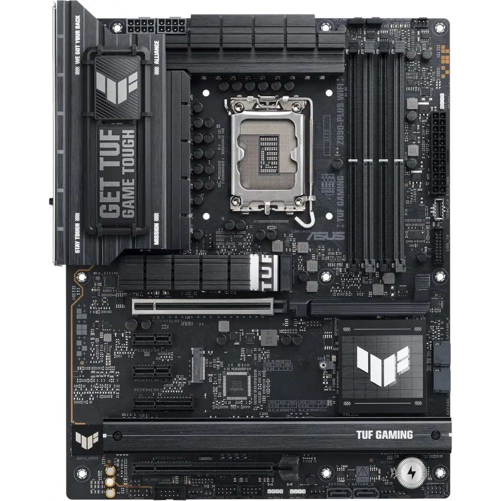 Asus Tuf Gaming Z890-Plus WiFi DDR5 4xM2 USB3.2 RGB LAN ATX LGA1851 4