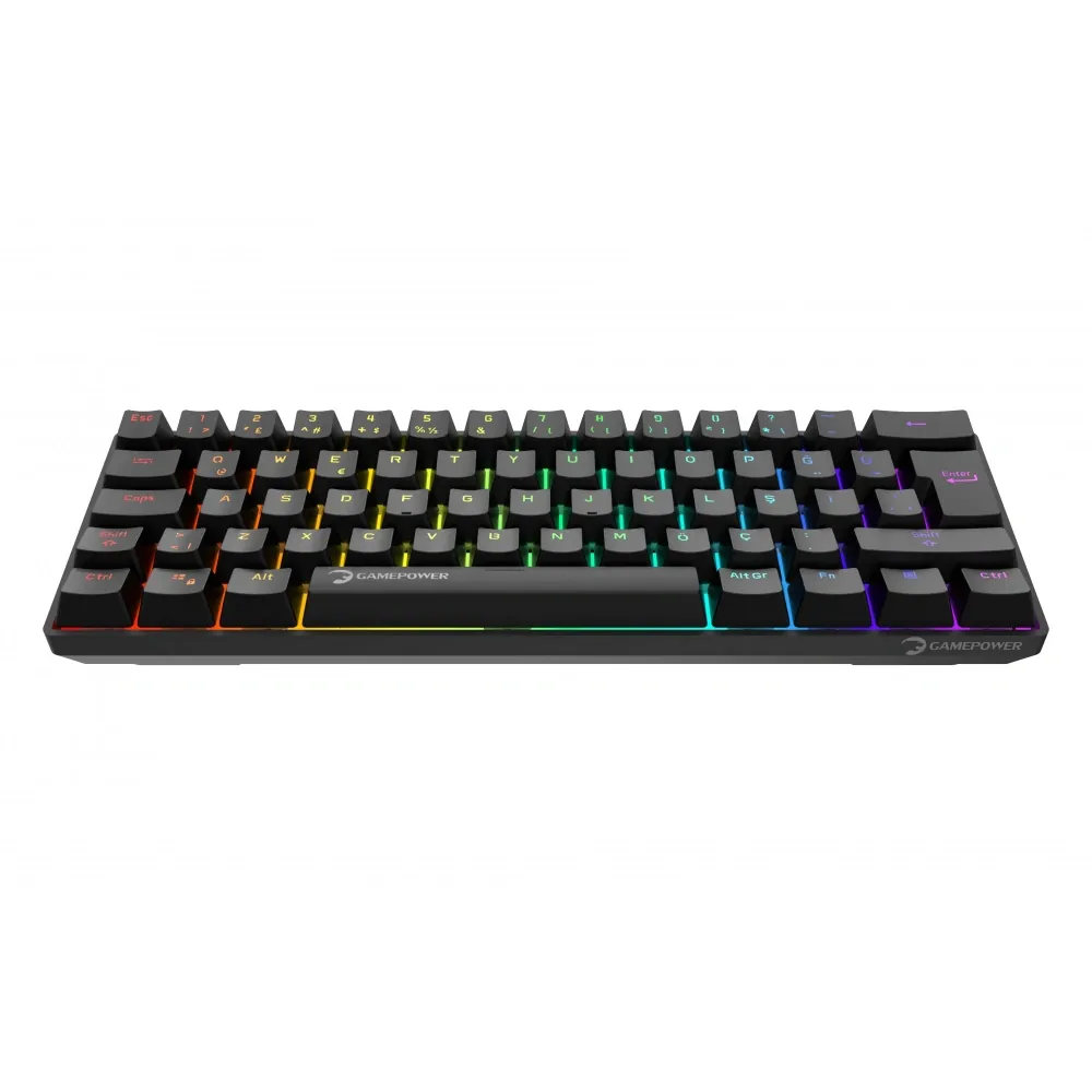 Klavye Gamepower Nexa He60 1K Rgb Kablolu Manyetik Switch Gaming