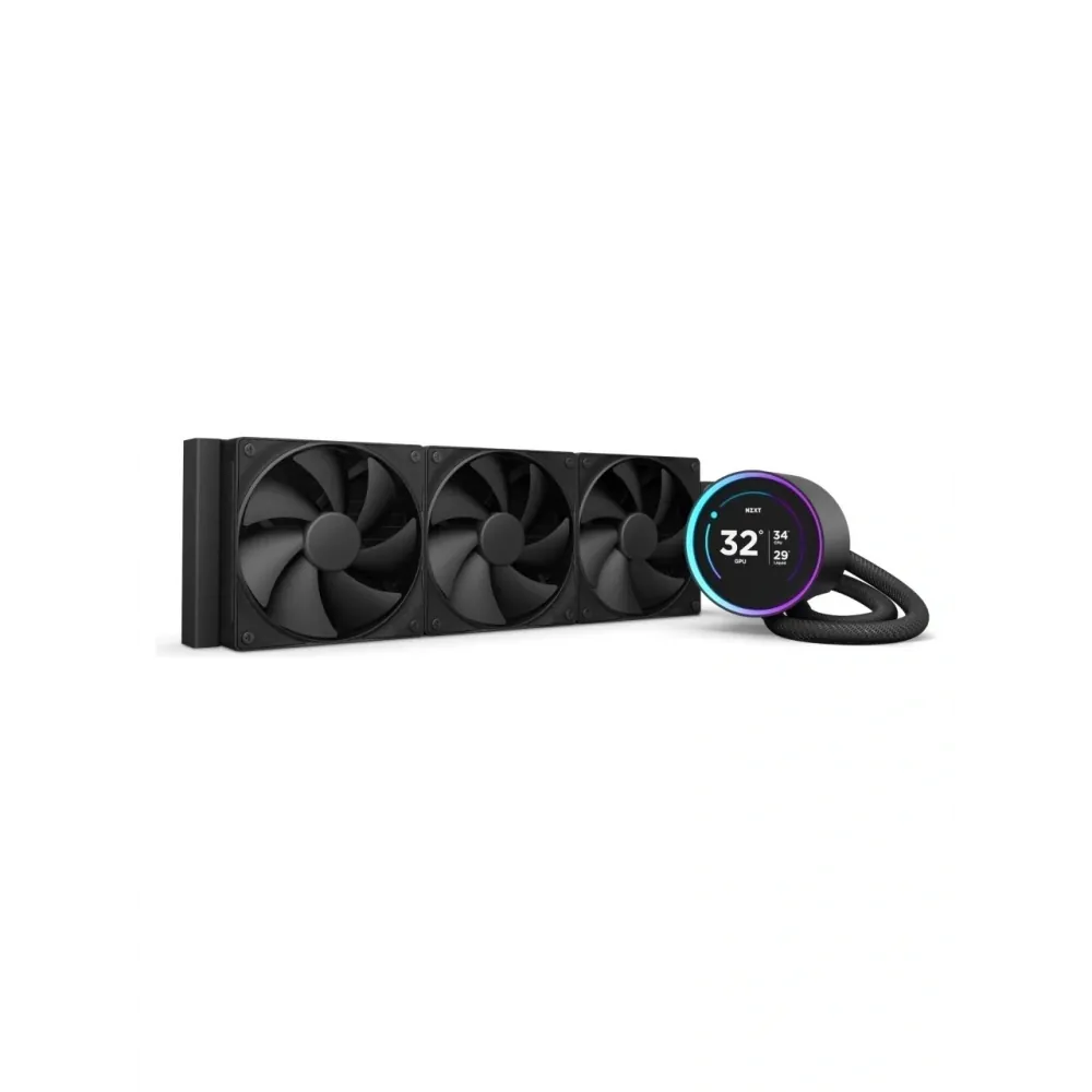 Nzxt Kraken Elite 360mm Siyah LCD Sıvı Soğutucu RL-KR36E-B2