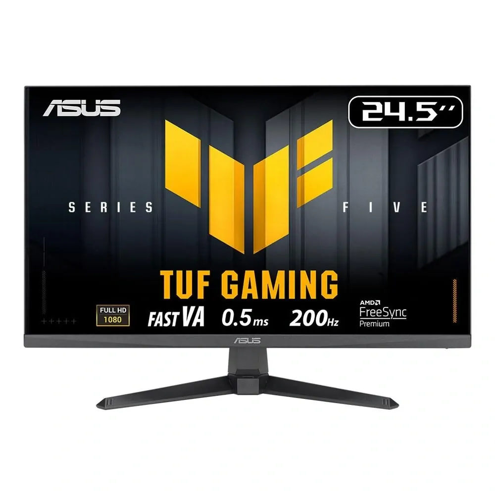 Asus 24.5" TUF Gaming VG257Q5A MM 0.5ms FHD,200Hz,HDMI,DP,Hoparlör