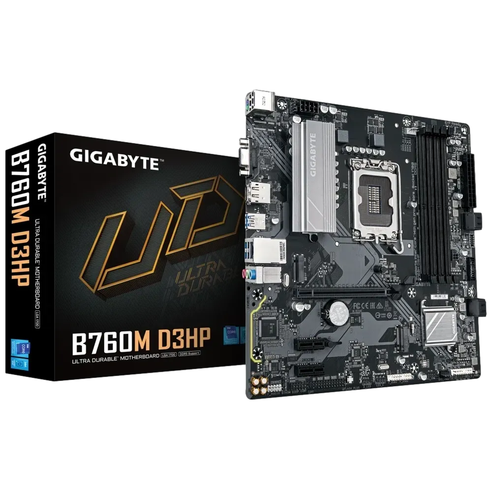 Anakart Gigabyte B760M D3Hp D5 5600Mhz(Oc) Matx 1700P