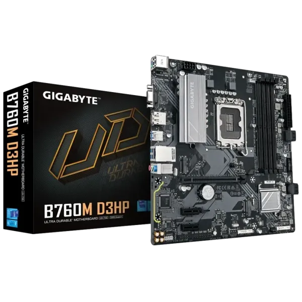 Anakart Gigabyte B760M D3Hp D5 5600Mhz(Oc) Matx 1700P
