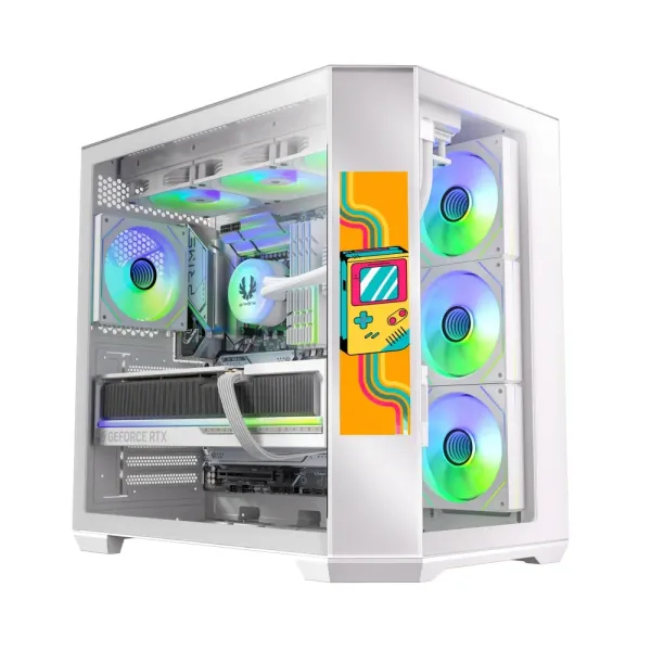 Bitfenix Digital T10 EF White 8.8" Ekran 850W 80+ WT10EFBBW 4x120 ATX