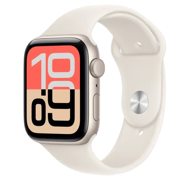 Apple Watch Se3 44Mm Mehj4Lw/A Starlight Sb M/L Gps A3325