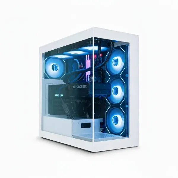 Kasa Aigo DS900 Beyaz GP-850W 80+ Bronze ARGB Mid Tower