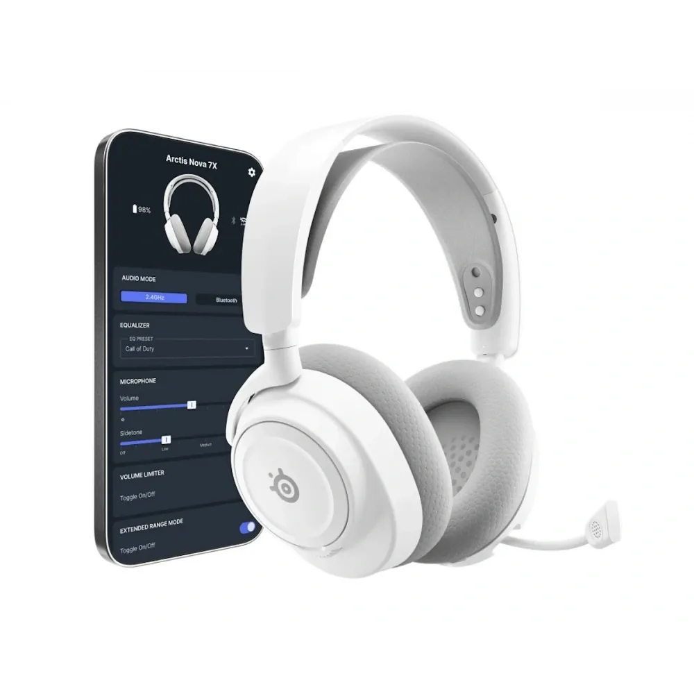 SteelSeries Arctis Nova 7X Gen 2 SSH61759 Kablosuz Gaming Beyaz