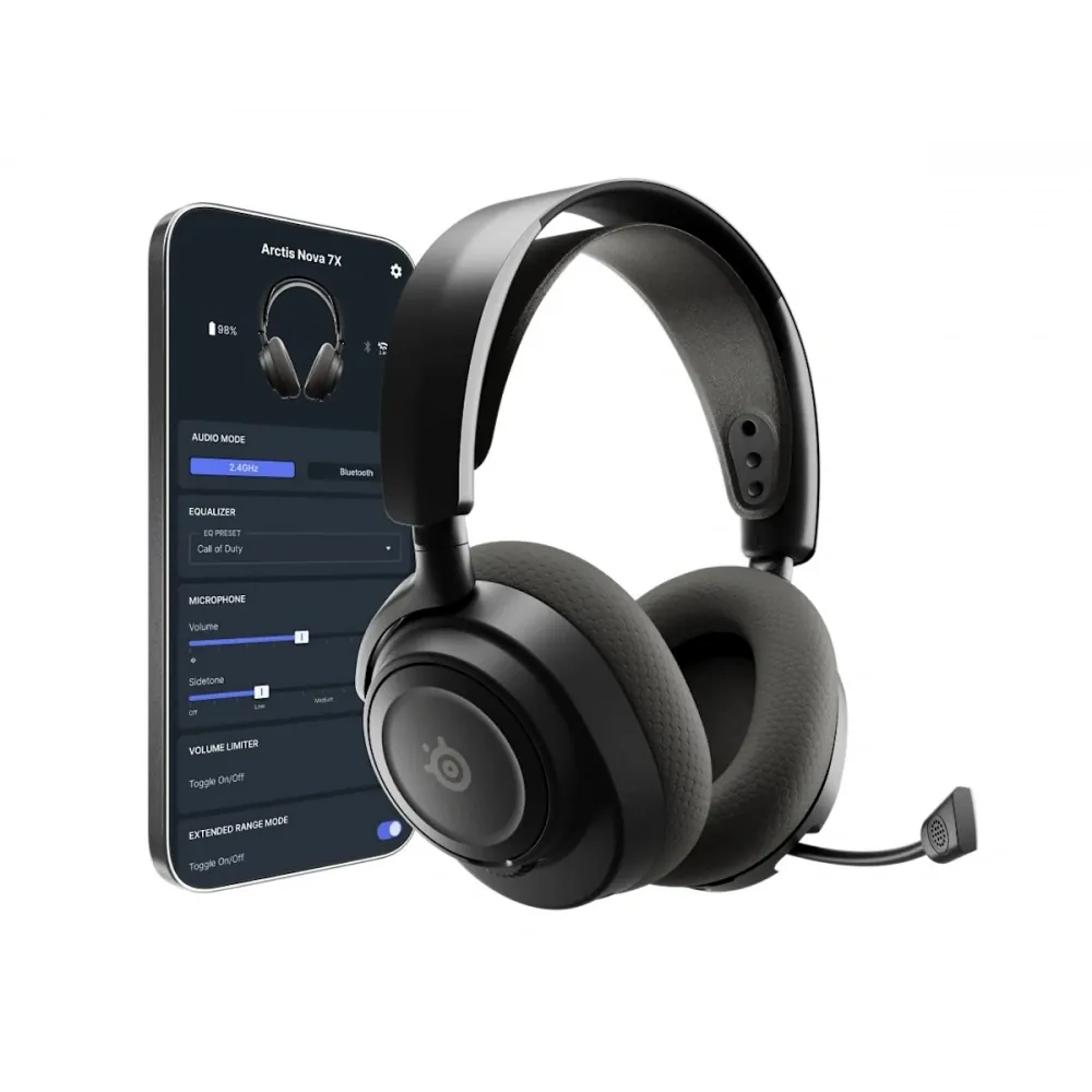 SteelSeries Arctis Nova 7X Gen 2 SSH61758 Kablosuz Gaming Siyah