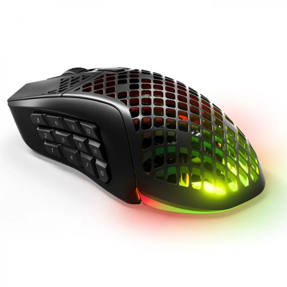 SteelSeries Aerox 9 Wireless SSM62618 Optik 18Tuş 18000CPI RGB Siyah