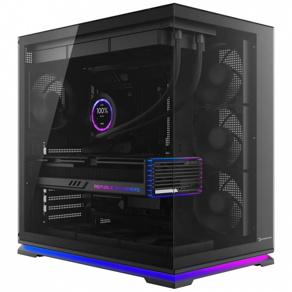 GamePower Warcry Selsei 4xARGB Fan Led Strip 750W 80+ Bronze ATX Gamin thumbnail 4