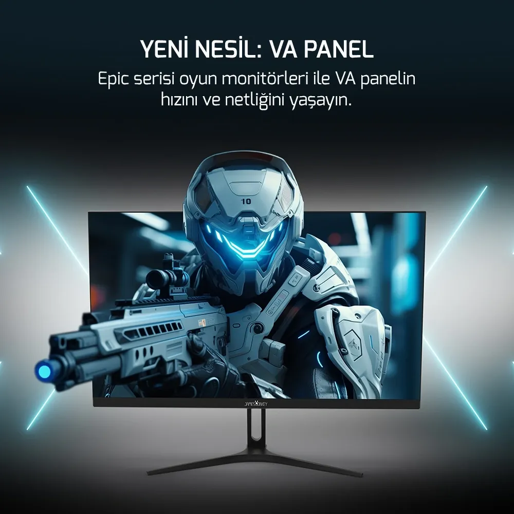 James Donkey Epic E20 27" 200Hz 0.5Ms FHD VA Panel Gaming 4