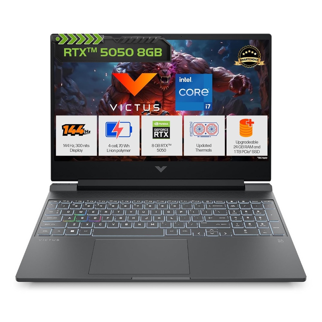 HP Victus 15,6" 13. Nesil Intel Core i7-13620H,
