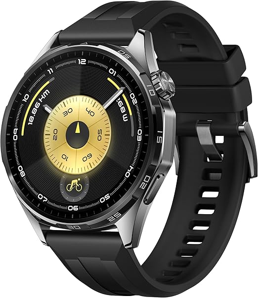 Huawei Watch GT 6 46mm (Siyah Floroelastomer Ka