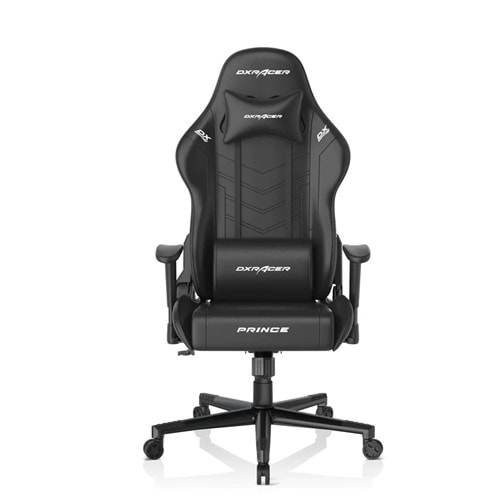 DXRACER P132 PRİNCE SERİ YUMUŞAK YÜZEYLİ 130KG OYUNCU KOLTUĞU SİYAH/BEYAZ