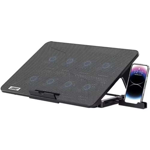 PORODO GAMİNG TELEFON TUTUCULU LAPTOP SOĞUTUCU STAND PDXF5CPBK