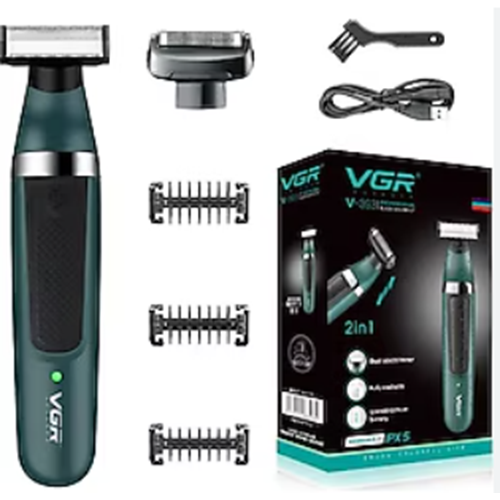 VGR V-395 ISLAK VE KURU SAÇ SAKAL TIRAŞ MAKİNESİ 6 BIÇAKLI