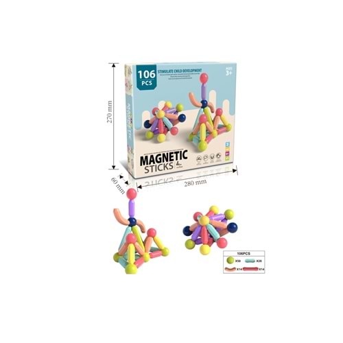 MAGNET LEGO 106 PARÇA
