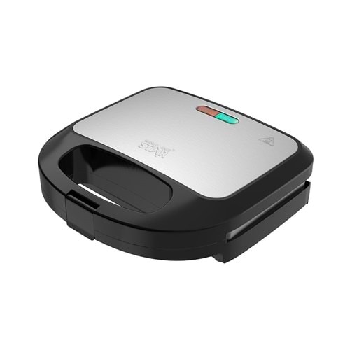 Winning Star ST-9370-S 750W Mini Tost Makinesi | Yapışmaz Panini Press & Sandviç Yapma Makinesi