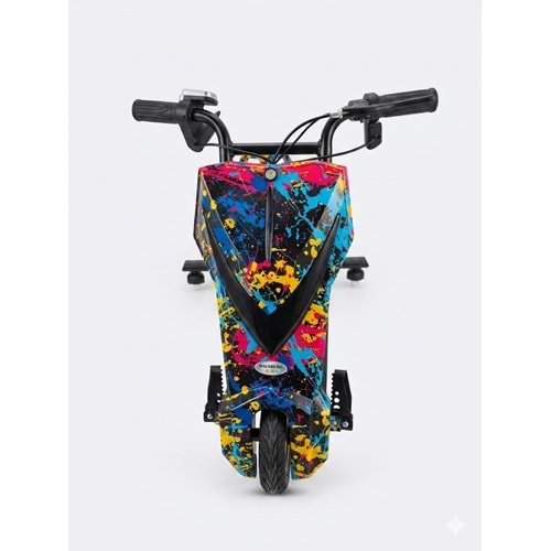 HAUSBERG DRİFT SCOOTER GRAFİTİ SİYAH HB-KD05RZ
