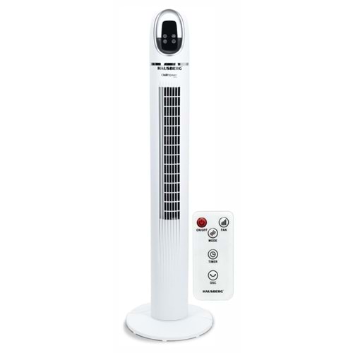 HAUSBERG HB5958 BEYAZ KULE TİPİ FAN