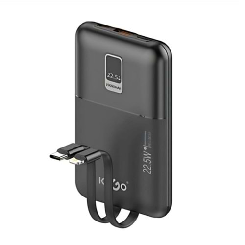 KLGO HB-66 10000MAH HIZLI ŞARJ POWERBANK