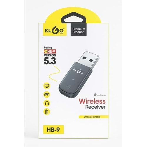 KLGO HB-9 KABLOSUZ ALICI (WIRELESS RECEIVER)