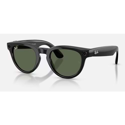 RAYBAN META HEADLİNER GEN 2 F SHİNY BLACK - L G15 GREEN